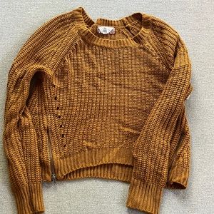 Brown tan sweater